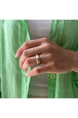 14k Altın Turtle Yüzük