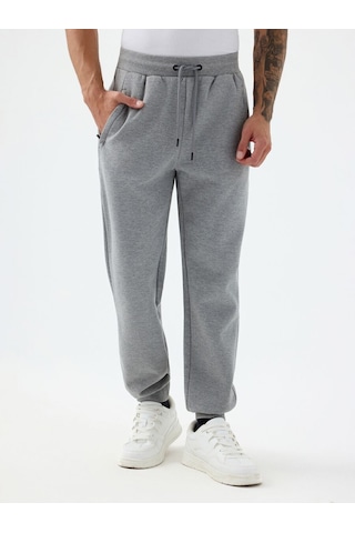 LOFT Regular Fit Erkek Eşofman Altı Lf2039983 Q1.v1 Gri Melanj