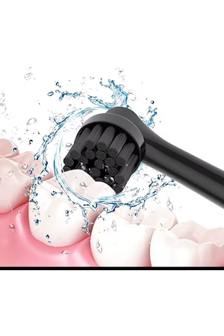 5D New White Oral B Uyumlu Charchoal Clean Yedek Başlık