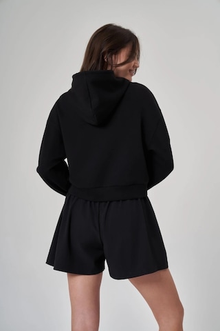 Exuma Kadın Fermuarlı Siyah Sweatshirt 1529109-siyah Siyah