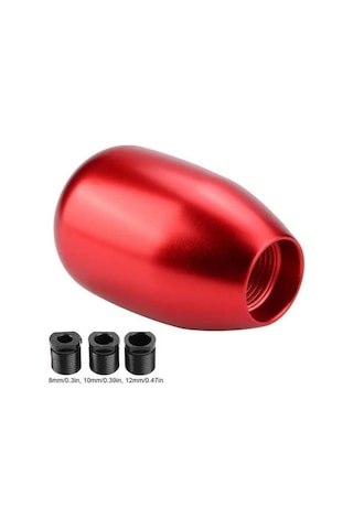 Metal Vites Topuzu Aparatlı Üniversal Alüminyum Kırmızı GLZ03702416