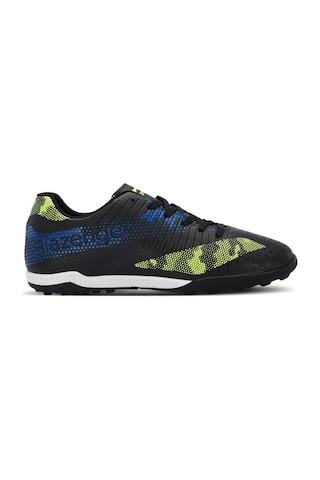 Slazenger Cyprus Hs Erkek Halı Saha Siyah / Yeşil Futbol Ayakkabısı Siyah / Yeşil