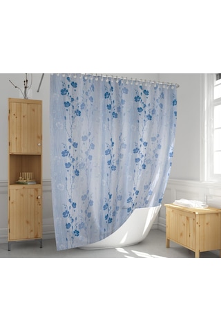 Zethome Evdy Banyo Duş Perdesi 4246 Tek Kanat 1x110x200 Çok Renkli