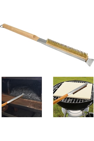 Homyl Pizza Fırın Fırçası Çıkarılabilir Taşı Kamplar C