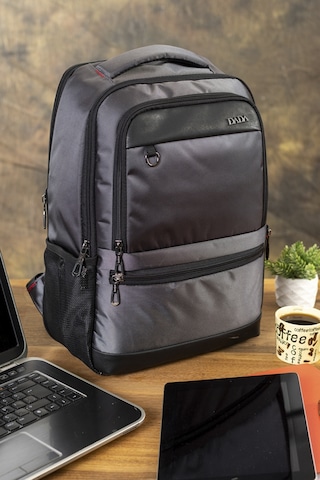 Case Club Körüklü Notebook Laptop Sırt Çantası 14""-15,6" İnç Su İtici Kumaş Antrasit