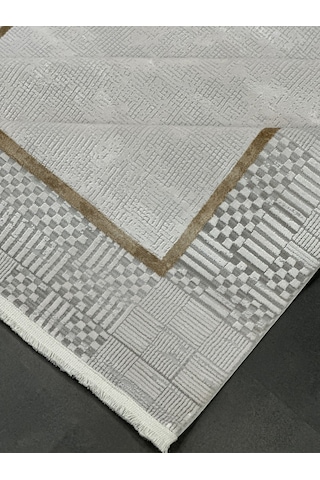 Woolen Halı Valentin Viscon Akrilik Halı 6255 Gold Renkli