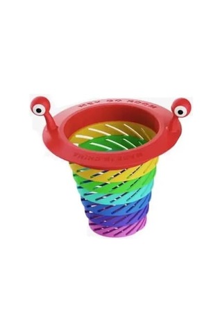 Periboia Mutfak - Banyo Lavabo Filtresi Süzgeci Gökkuşağı Kademe Çok Renkli