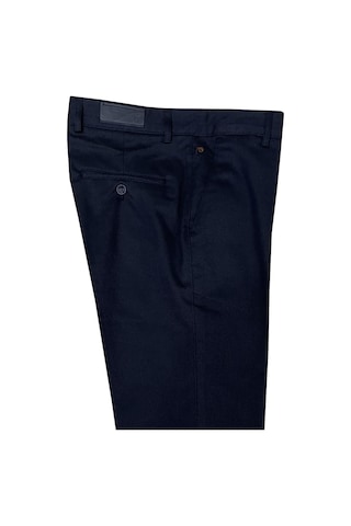 Classics Men Caserta Klasik Fit Likralı Erkek Kanvas Pantolon - 7515 Lacivert
