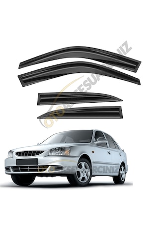 Cam Rüzgarlığı Fermeq Mugen Hyundai Accent Gls Milenyum 00-03 4lü