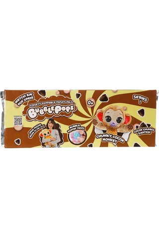Bubble Pops Chunky Cocoa Monkey: Kokusuyla Büyüleyen Şişme Peluş Maymun