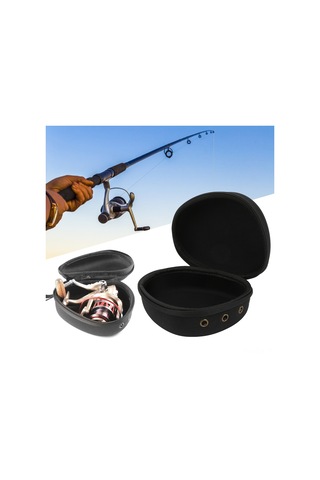 Xindoker F49 Siyah Eva Su Damlacığı Desenli Sahte Yem/trompo/salda Makinesi Korumalı Taşıma Çantası