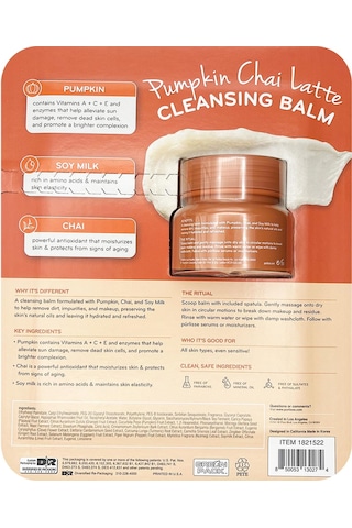 Purlisse Balkabağı Ve Chai Özlü Temizleme Balmı 100 ML + 12 ML
