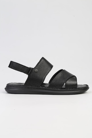 Pierre Cardin Pc-5124-3892 Siyah-erkek Sandalet Siyah