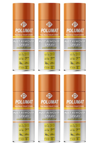 Pas Sökücü Sprey 400ml 6'lı Paket Pas Sökücü Sprey 400ml 6'lı Paket