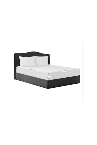 Ender Home Penye Lastikli Çarşaf Çift Kişilik %100 Pamuk Örme Çarşaf