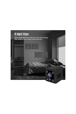 Trendooze Springsun Video Kamera 1080p Mini Kamera Video Kamera Full Hd Video Kamera 155 Geniş Açı Ol