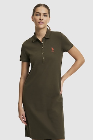 U.S. Polo Assn. U.s. Polo Assn. Kadın Koyu Haki Elbise Örme 50321841-vr111
