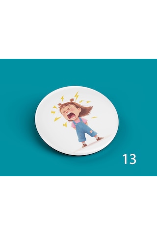 58 Mm Buton Rozet İğneli Çanta Kıyafet Rozeti Sinirli Kız Çok Renkli 58 Mm Buton Rozet İğneli Çanta Kıyafet Rozeti Sinirli Kız Çok Renkli