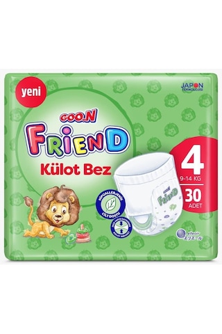 Goo N Goon Friend Külot Bez 4 Beden 30 X 4 Adet