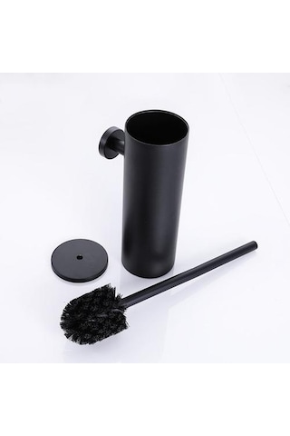 Banyo Tuvalet Fırçası Tutucu Mat Siyah, Paslanmaz Çelik Tuvalet Fırçası Duvara Monte Banyo Depolama Ve Organizasyon Tuvalet Fırçası Tutucular Altın