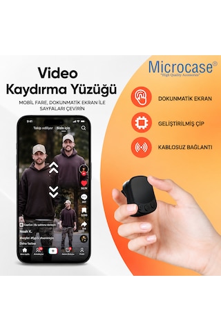 Parmak Mouse Bluetooth Dokunmatik Touchpad Mouse Uzaktan Kumanda Beyaz Al5784