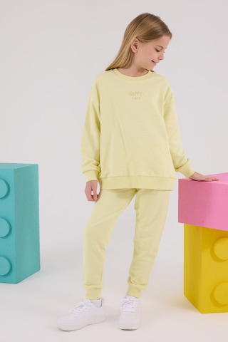 Rolypoly Kız Çocuk Sarı Eşofman Takımı Sarı