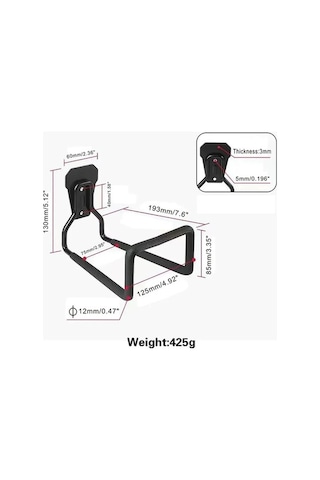 Novahub Dayanıklı Metal Hortum Organizatörü: Bahçe Ve Garaj İçin Pratik Çözüm Siyah, Yeni Tasarım Siyah