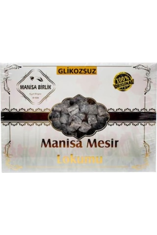 Mani̇sa Bi̇rli̇k Glikozsuz Manisa Mesir Lokumu 2 x 300 G Mani̇sa Bi̇rli̇k Glikozsuz Manisa Mesir Lokumu 2 x 300 G
