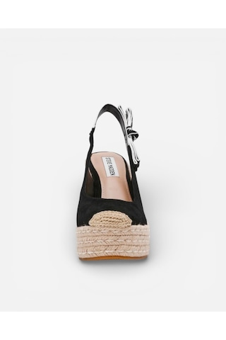 Steve Madden Demmı Black Sued Kadın Siyah Sandalet Demmı