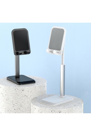 Rock Masaüstü Liftable Telefon & Tablet Standı Siyah standart