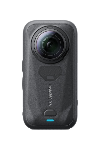 Insta360 X6 Essentials Bundle 8k 50 Fps 360 Aksiyon Kamerası, 2 Batarya, Hızlı Şarj Kutusu, 114 Cm Görünmez Selfie Çubuğu - Midnight Black Siyah