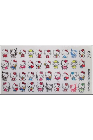 Kedi Tırnak Sticker