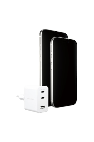 Empower By Panzerglass Grand Prix 2 X Usb-c + Usb-a 70w Ab Fiş Yüksek Hızlı Çoklu Şarj Cihazı