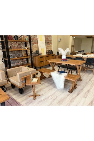 Ntconcept VitrA Ahşap Ayaklı Bench