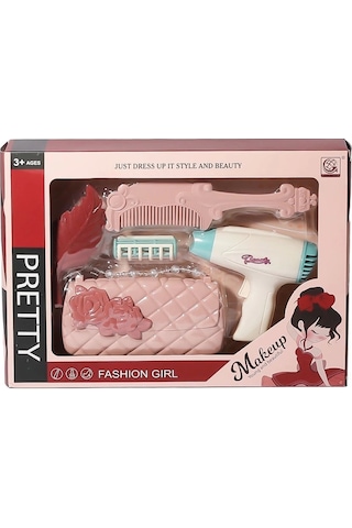 1188-1-4 Çantalı Güzellik Seti -birliktoys