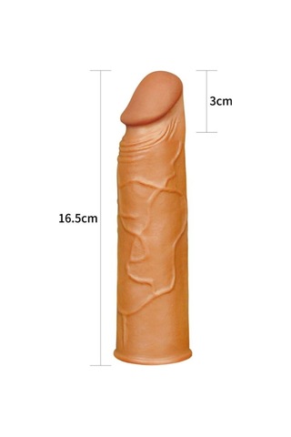 Red Fox X Tender Penis Sleeve Brown