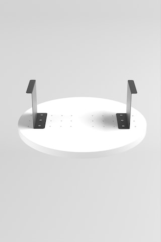 Goldfalez Ayarlanabilir Tepsi Dekoratif Modern Tepsi Yan Sehpa Beyaz