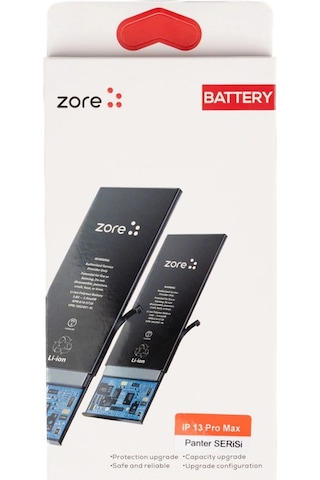 Apple Uyumlu iPhone 13 Pro Max Zore Panter Serisi Batarya