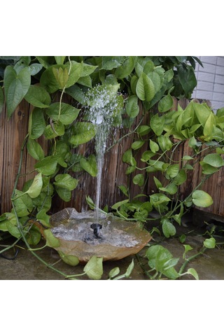 Xindoker Güneş Enerjili Sürekli Akışlı Su Pompa - 75cm Basınç, 160l/saat Debi, 20000+ Saat Ömür - Sokağa, Havuz Ve Kayalık Çeşmeler İçin