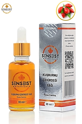 Senseist Botanicals Kuşburnu Çekirdeği Yağı 30 Ml - Sertifikalı
