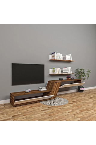 Sharp Tv Ünitesi Mdf Siyah