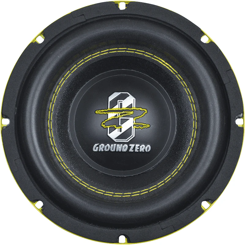 Ground Zero Subwoofer 20 Cm Gzrw 8xspl-d2 1000 W Spl-500 W Rms