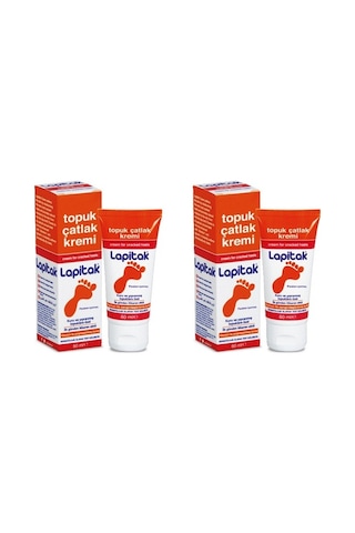 Lapitak Topuk Çatlak Kremi 2 x 60 ML