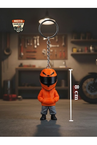 3d Baskı Turuncu Motorcu Anahtarlık Motor Aksesuar Motor & Motosiklet Ktm Tutkunlarına Özel