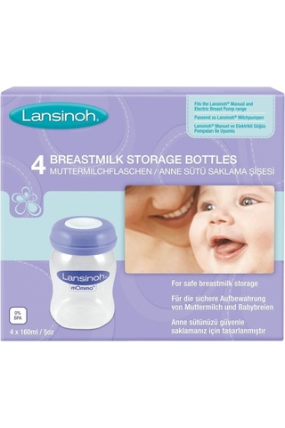 Lansinoh Anne Sütü Saklama Kabı 4lü