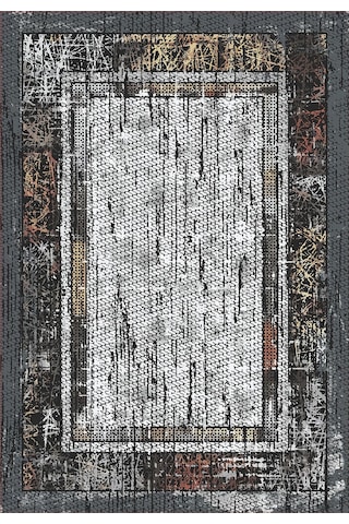 Eliana Home Dijital Baskı Yıkanabilir Kaymaz Taban Salon Halısı Ve Yolluk Rvg0973-fnl222 Siyah