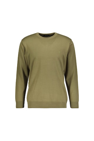 Finesuits Erkek Düz Yünlü Kazak 2422201003.dzoyr Haki