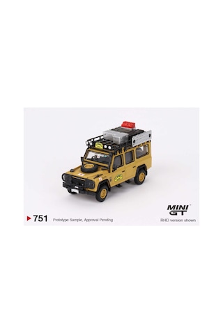 Mini Gt 1/64 Land Rover Defender 110 1989 Camel Tropy Amazon Çok Renkli