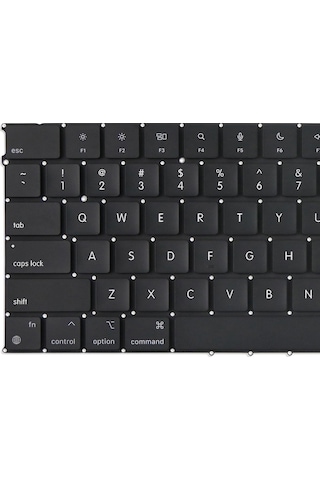 Apple Uyumlu MacBook Air Retina 15.3" M2 2023 A2941 Klavyekeyboard Us Q Küçük Enter