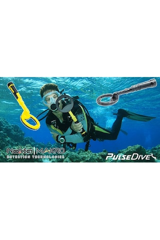 Pulse Dive Scuba Dedektörü - Tekli 20cm - Sarı